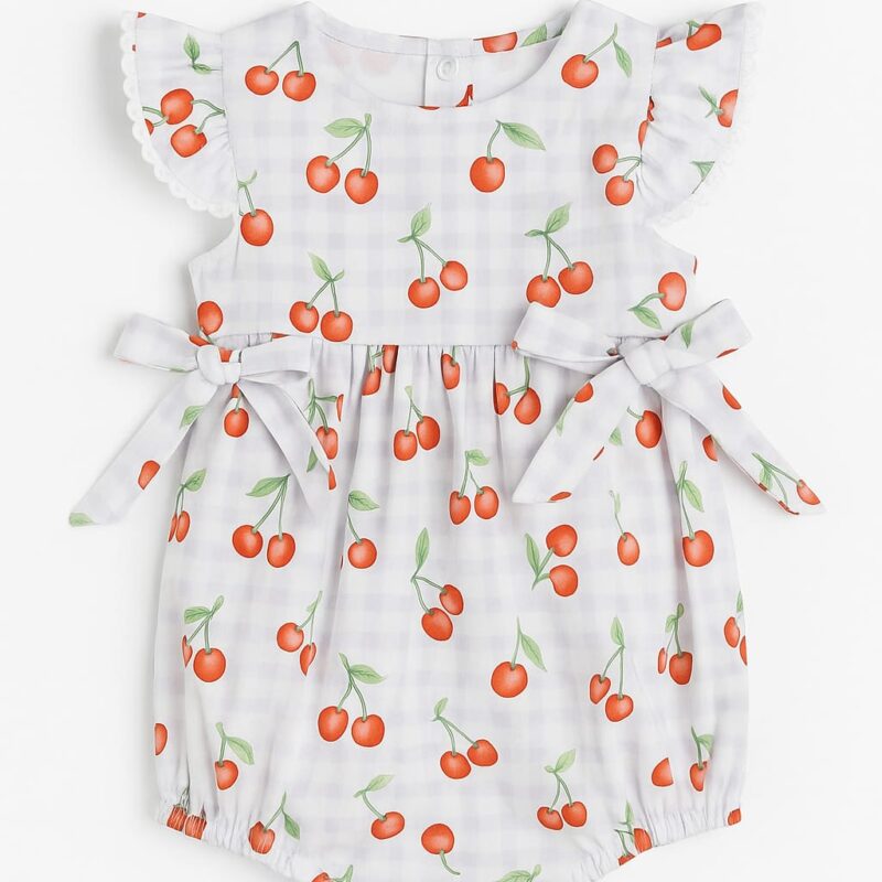 Romper Cereja Ref 769